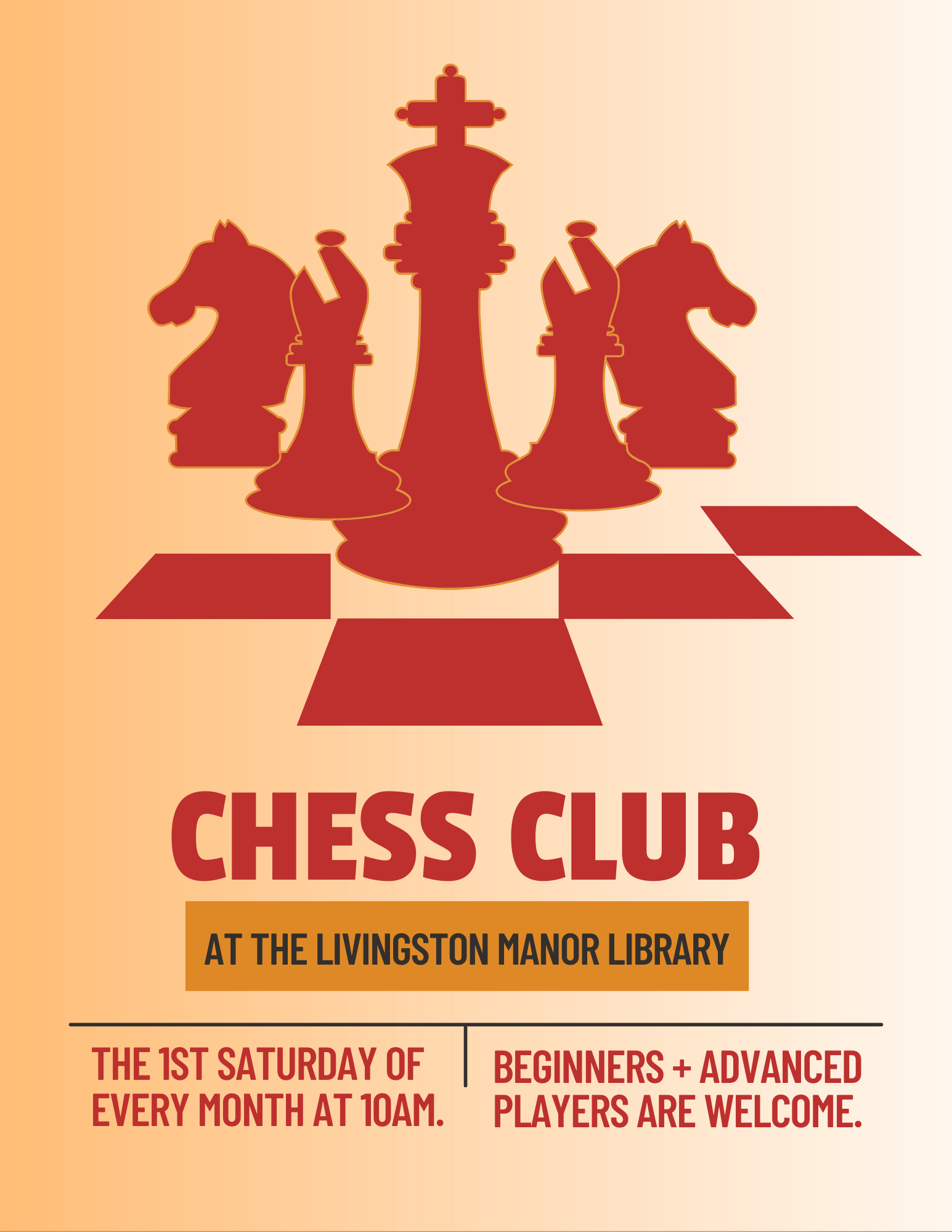 Friends of the Millburn Library - Drop-In Saturday's Chess Classes